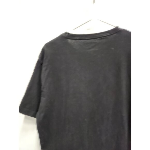 Levis Mens T-Shirt Large Black Red Graphic Print Crew Neck Short Sleeve Tee - Picture 7 of 7